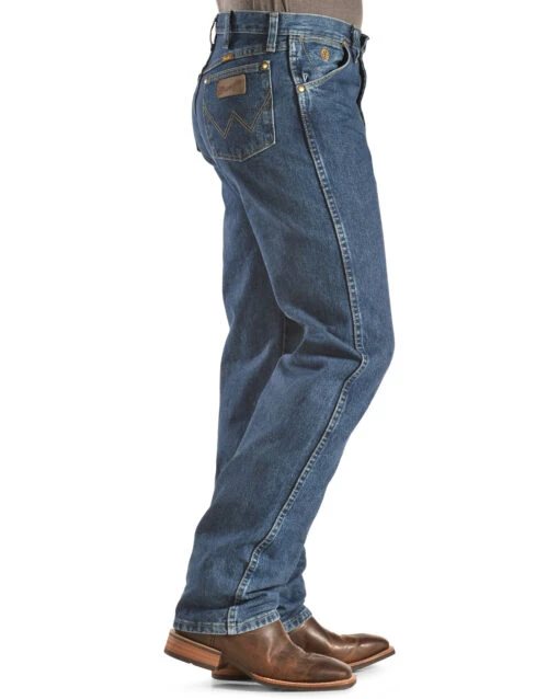 George Strait By Wrangler Men's Cowboy Cut Original Fit Jeans - Image 2