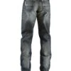 Cinch White Label Relaxed Fit Mid Rise Jeans Dark Stonewash -Optimal Clothing Store 010C63 L7 P1