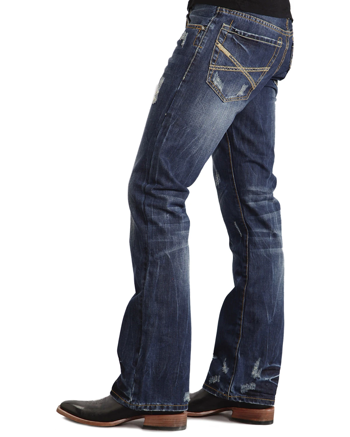 Stetson Rock Fit X Stitched Jeans 4 Stetson Rock Fit X Stitched Jeans - Image 2