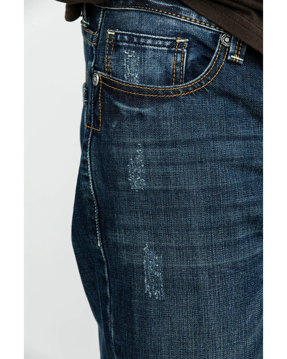 Stetson Rock Fit X Stitched Jeans 7 Stetson Rock Fit X Stitched Jeans - Image 5