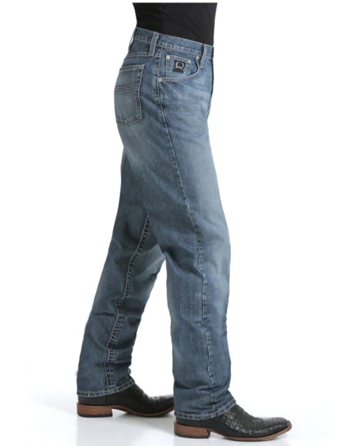 Cinch Men's Black Label 2.0 Medium Wash Jeans - Image 3