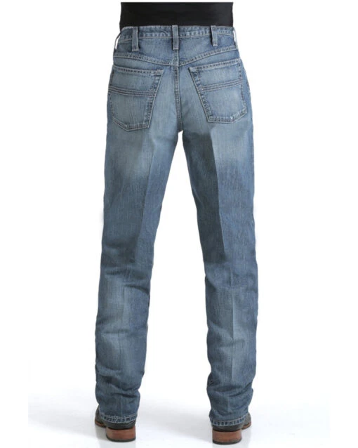 Cinch Men's Black Label 2.0 Medium Wash Jeans - Image 5