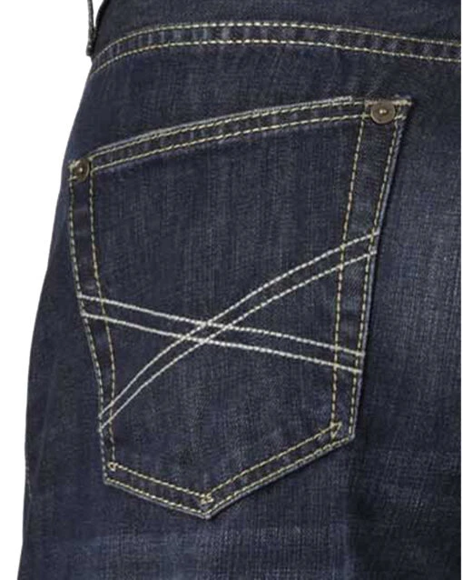 Stetson Men's 1312 Relaxed Fit Straight Leg Jeans - Image 4