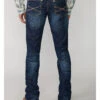 Stetson Men's Rock Fit Barbwire "X" Stitched Boot Jeans - Big & Tall -Optimal Clothing Store 013739 CU P1