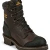 Chippewa 8" Waterproof & Insulated Lace-up Logger Boots - Composite Toe -Optimal Clothing Store 050K49 47 P1