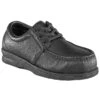 Florsheim Women's Black Pucker Oxford Work Shoes - Steel Toe -Optimal Clothing Store 050L34 89 P1