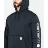Carhartt Men's Loose Fit Midweight Logo Sleeve Graphic Hooded Sweatshirt - Big & Tall 2 Carhartt Men's Loose Fit Midweight Logo Sleeve Graphic Hooded Sweatshirt - Big & Tall -Optimal Clothing Store 086A46 89 P1