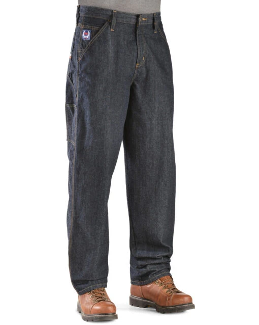 Cinch Men's Blue Label Carpenter WRX Flame Resistant Jeans - 38" Inseam - Image 3
