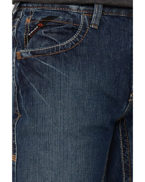 Ariat Men's FR M5 Straight Leg Work Jeans - Image 2