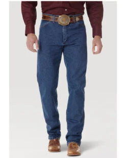 Wrangler Men's Medium Wash High Rise Original Cowboy Bootcut Jeans - Tall