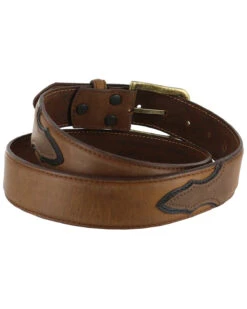 Cody James Men's Classic Leather Belt -Optimal Clothing Store 1202J2 22 D2