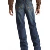 Ariat Men's Blue M3 Multi-Stitch Storm Jeans - Straight Leg -Optimal Clothing Store 2000077599 400 P1