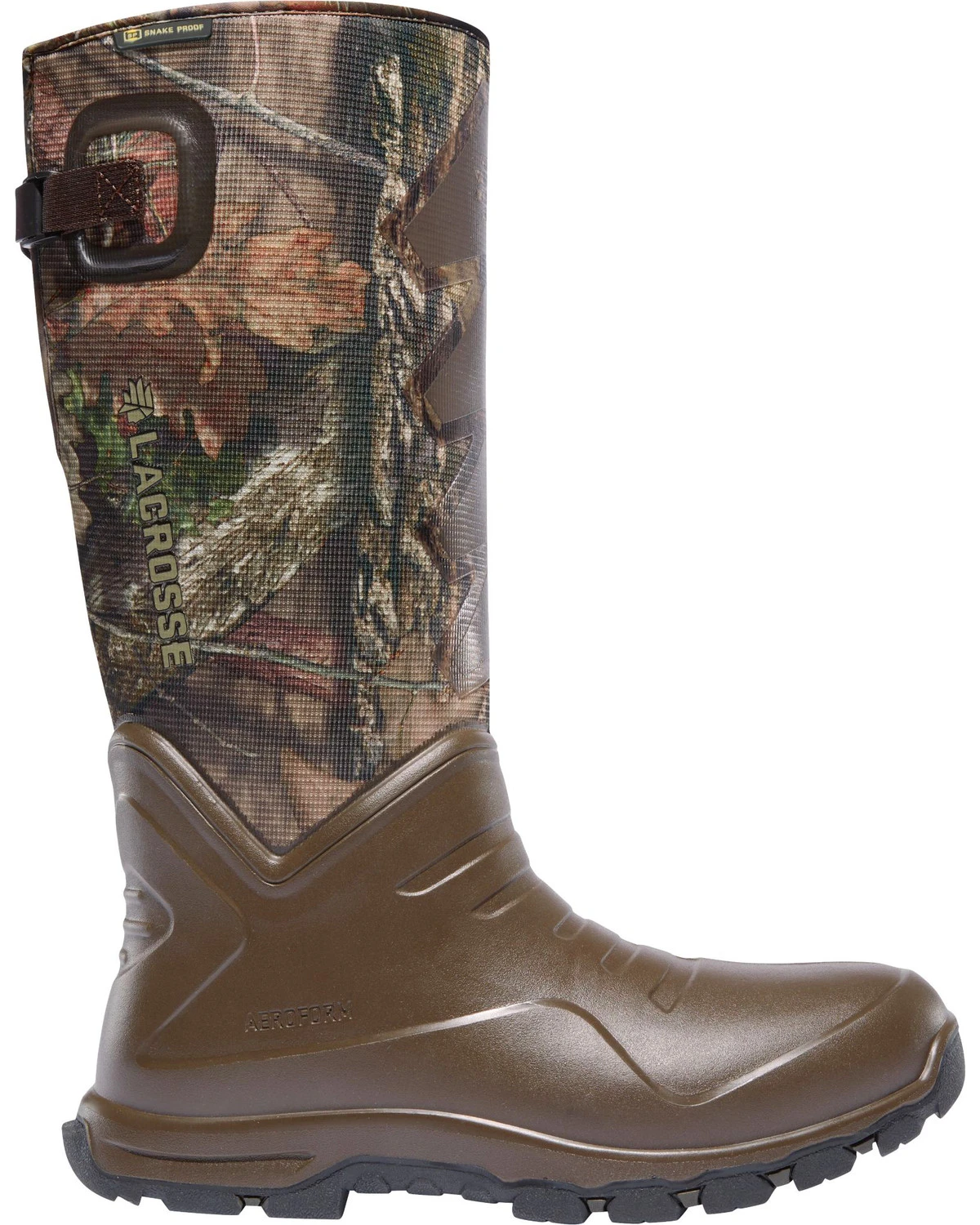 LaCrosse Men's Camo Aerohead Sport Snake Boots - Round Toe 3 LaCrosse Men's Camo Aerohead Sport Snake Boots - Round Toe