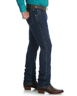 Wrangler Men's Premium Performance Cowboy Cut Vintage Stone Slim Jeans -Optimal Clothing Store 2000251625 402 P3