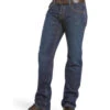 Ariat Men's Dark Wash Shale Low Rise Straight Work Jeans - Big 1 Ariat Men's Dark Wash Shale Low Rise Straight Work Jeans - Big -Optimal Clothing Store 2000269231 402 P1