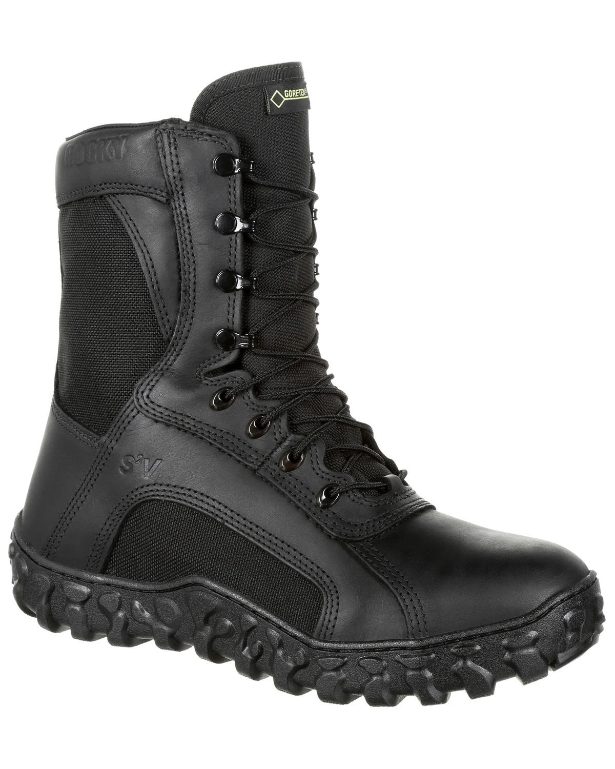 Rocky Men's S2V Insulated Waterproof Military Boots - Round Toe