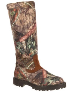 Rocky Men's Low Country Waterproof Snake Boots - Round Toe
