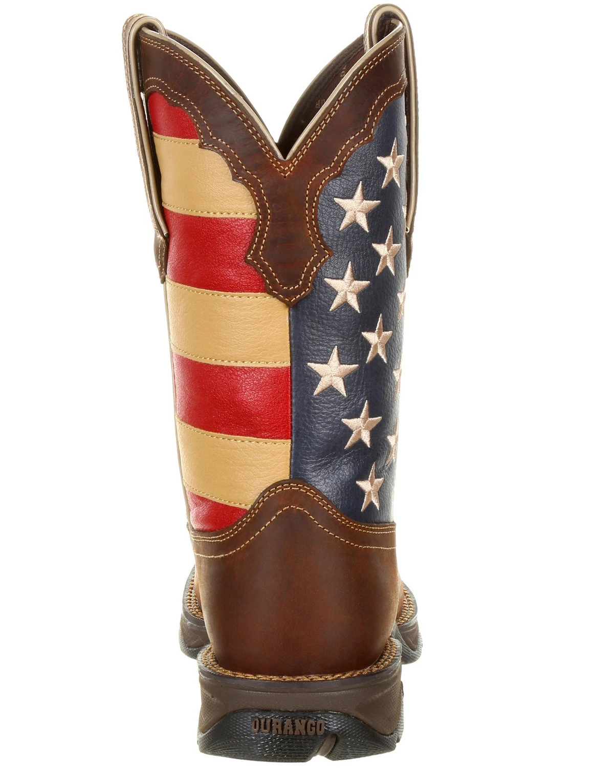 Durango Women's Lady Rebel Patriotic Flag Work Boots - Steel Toe 6 Durango Women's Lady Rebel Patriotic Flag Work Boots - Steel Toe - Image 4