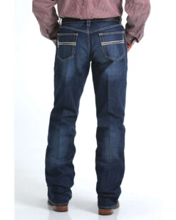 Cinch Men's Carter 2.0 Mid Stone Relaxed Bootcut Jeans