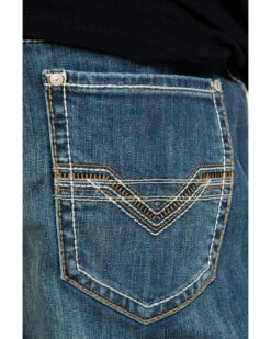 Rock & Roll Cowboy Men's Reflex Double Barrel Relaxed Bootcut Jeans -Optimal Clothing Store 2000289965 400 P5