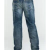 Rock & Roll Denim Men's Reflex Double Barrel Vintage Stretch Relaxed Straight Jeans -Optimal Clothing Store 2000289969 400 P1