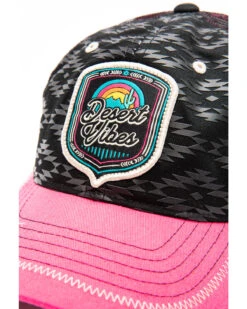 Rock & Roll Denim Men's Desert Vibes Logo Southwestern Cap -Optimal Clothing Store 2000290026 001 P6