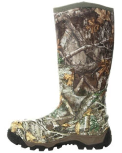 Rocky Men's Camo Rubber Snake Boots - Round Toe -Optimal Clothing Store 2000291449 234 P3