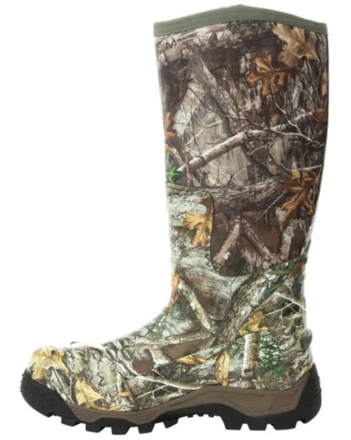 Rocky Men's Camo Rubber Snake Boots - Round Toe - Image 3