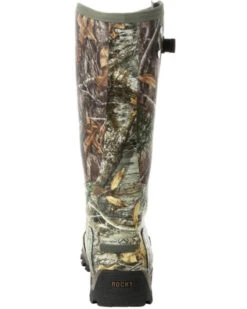 Rocky Men's Camo Rubber Snake Boots - Round Toe -Optimal Clothing Store 2000291449 234 P4