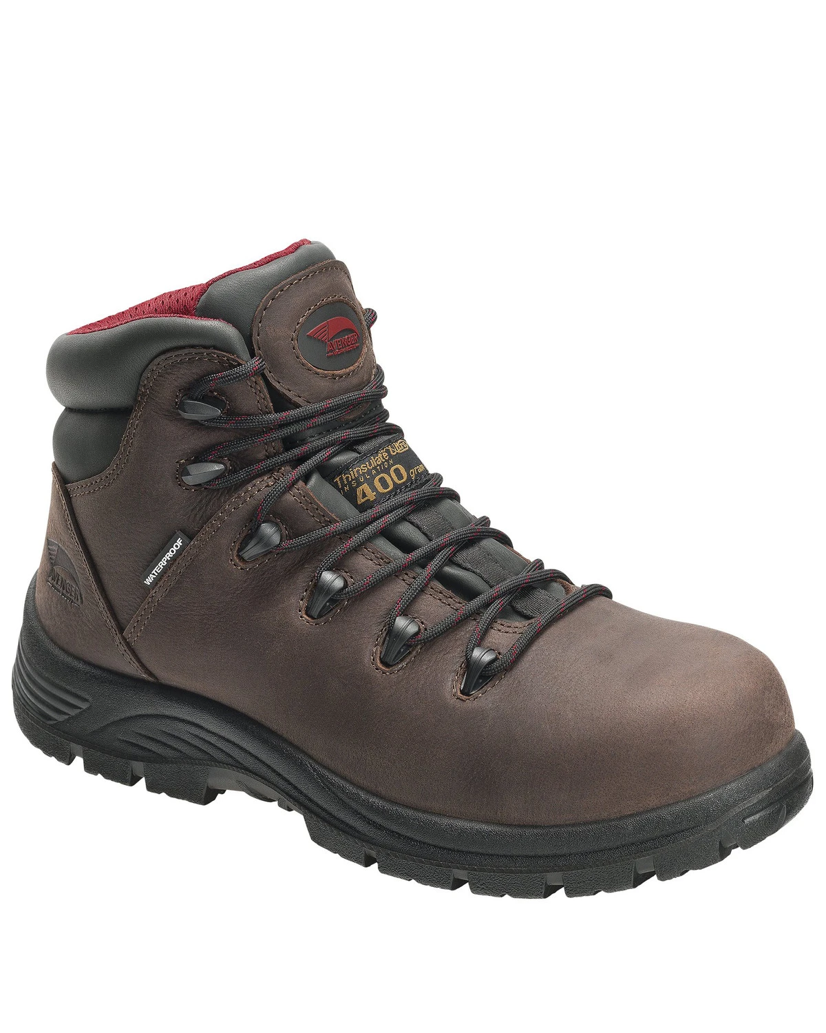 Avenger Men's Framer Waterproof Work Boots - Composite Toe 3 Avenger Men's Framer Waterproof Work Boots - Composite Toe