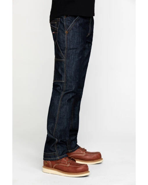 Ariat Men's FR M4 Workhorse Duralight Low Stretch Straight Work Jeans - Image 3