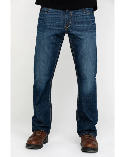 Ariat Men's FR M4 Jett Duralight Low Stretch Boot Work Jeans - Image 2
