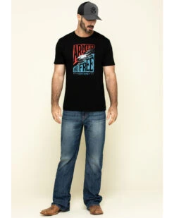 Cody James Men's Wolftooth Medium Wash Stretch Relaxed Bootcut Jeans -Optimal Clothing Store 2000295737 400 P6