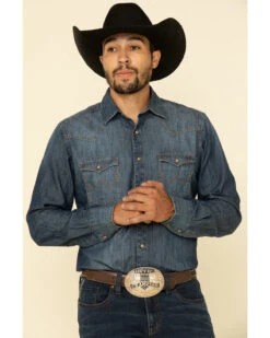 Cody James Men's Switchback Dark Wash Stretch Slim Bootcut Jeans -Optimal Clothing Store 2000308347 400 P3