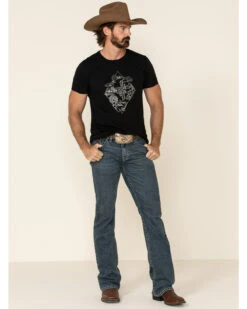 Cody James Core Men's High Roller Top Tier Medium Wash Stretch Slim Bootcut Jeans