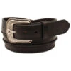 Ariat Men's Bump Leather Western Belt -Optimal Clothing Store 2000320242 001 P1
