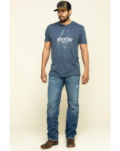 Ariat Men's Riverbend Val Stackable Rigid Relaxed Bootcut Jeans -Optimal Clothing Store 2000322090 400 P6