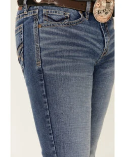 Cody James Men's Bronco Medium Wash Stackable Straight Stretch Jeans 11 Cody James Men's Bronco Medium Wash Stackable Straight Stretch Jeans -Optimal Clothing Store 2000332558 400 P5