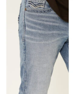 Cody James Men's Flash Light-Wash Slim Bootcut Jeans -Optimal Clothing Store 2000332560 400 P5