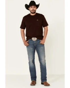 Rock & Roll Denim Men's Pistol Med Stretch Regular Straight Leg Jeans -Optimal Clothing Store 2000333353 400 P3