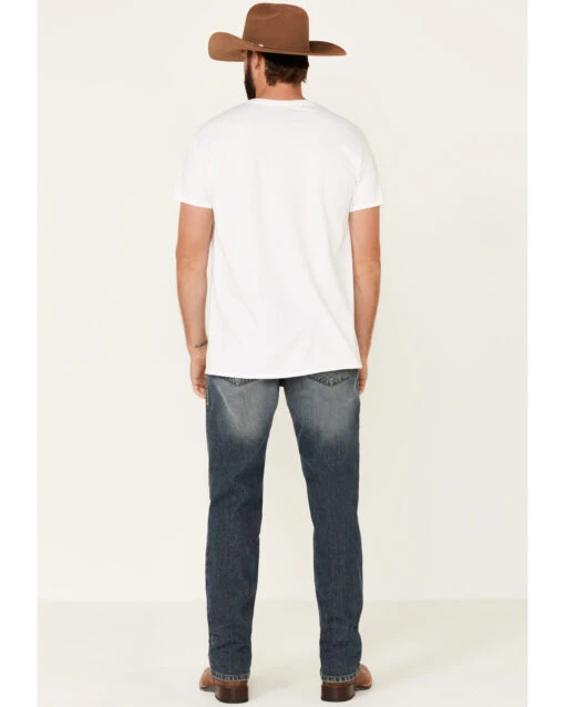 Ariat Men's M4 Kentucky Stockton Stretch Relaxed Straight Jeans - Big - Image 3