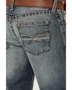 Ariat Men's M4 Kentucky Stockton Stretch Relaxed Straight Jeans - Big -Optimal Clothing Store 2000333957 400 P4