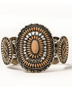 Prime Time Women's Pink Statement Ring -Optimal Clothing Store 2000334024 040 P2