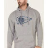 Tin Haul Men's Gray Native Arrowhead Graphic Hooded Sweatshirt -Optimal Clothing Store 2000336421 020 P1