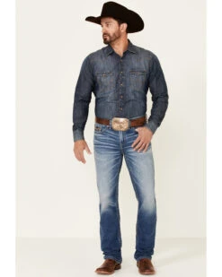 Cody James Core Men's Great Plains Dark Rigid Slim Straight Jeans