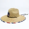 Cody James Men's USA Strong Lifeguard Straw Sun Hat -Optimal Clothing Store 2000338987 942 P1