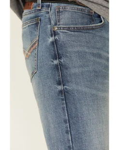 Wrangler 20X Men's Misty Vintage Light Wash Stretch Slim Bootcut Jeans 11 Wrangler 20X Men's Misty Vintage Light Wash Stretch Slim Bootcut Jeans -Optimal Clothing Store 2000340795 400 P5