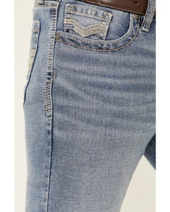 Cody James Men's Mustang Light Wash Stretch Slim Straight Jeans 8 Cody James Men's Mustang Light Wash Stretch Slim Straight Jeans -Optimal Clothing Store 2000341540 400 P3