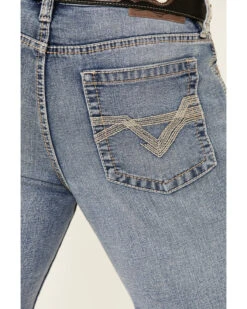 Cody James Men's Mustang Light Wash Stretch Slim Straight Jeans 9 Cody James Men's Mustang Light Wash Stretch Slim Straight Jeans -Optimal Clothing Store 2000341540 400 P4