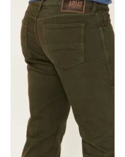 Ariat Men's M7 Grizzly Wash Stretch Slim Straight Jeans -Optimal Clothing Store 2000341994 280 P4